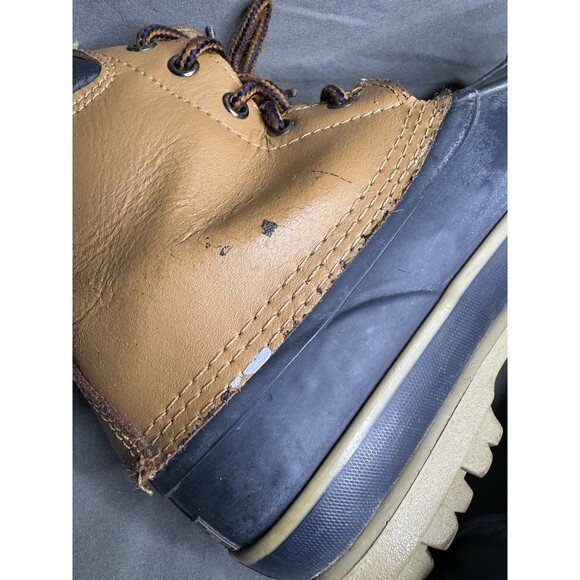 High Sierra Thermolite Insulated Lace Up Winter Duck Boots Size 6M Steel Shank - Picture 9 of 9